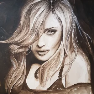 Aquarelle - Madonna