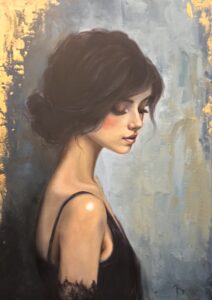 Huile sur bois alla prima